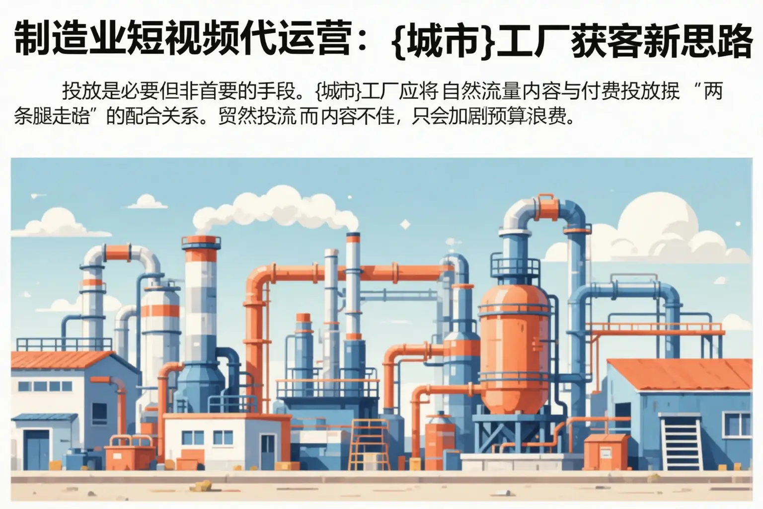 制造业短视频代运营：玉林工厂获客新思路