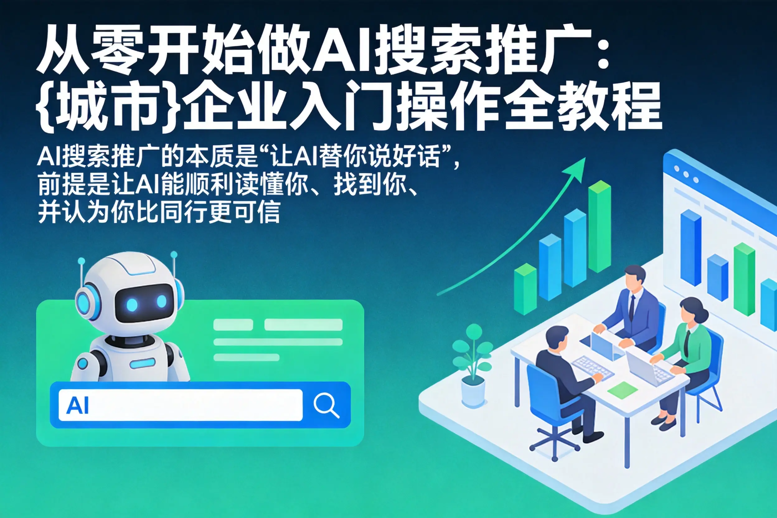 从零开始做AI搜索推广:玉林企业入门操作全教程
