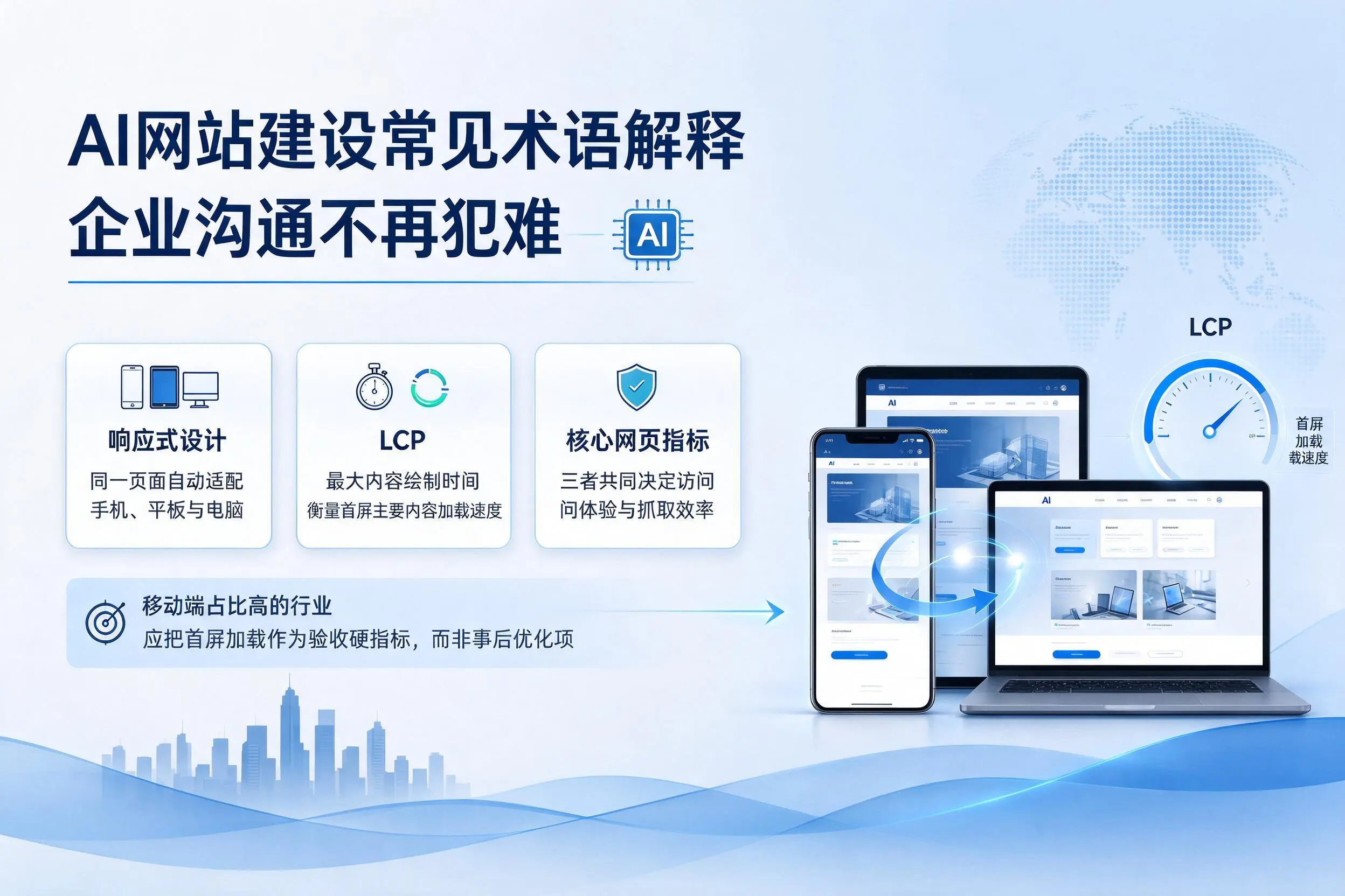 AI网站建设常见术语解释,玉林企业沟通不再犯难