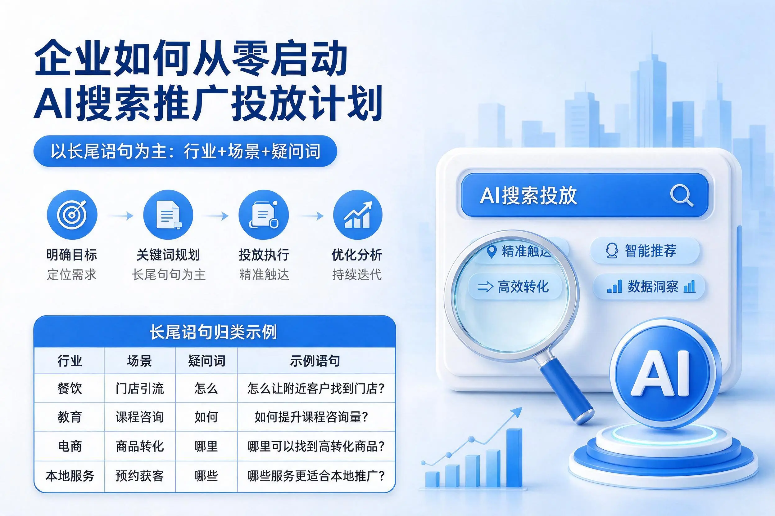 玉林企业如何从零启动AI搜索推广投放计划